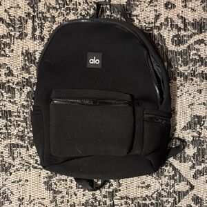 NWT ALO Yoga Classic Black Backpack